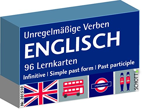 Schott Verlag und Werbung Englisch unregelmäßige Verben, Karteikarten, Vokabeln Deutsch-Englisch auf Amazon anschauen Schott Verlag und Werbung Englisch unregelmäßige Verben, Karteikarten, Vokabeln Deutsch-Englisch